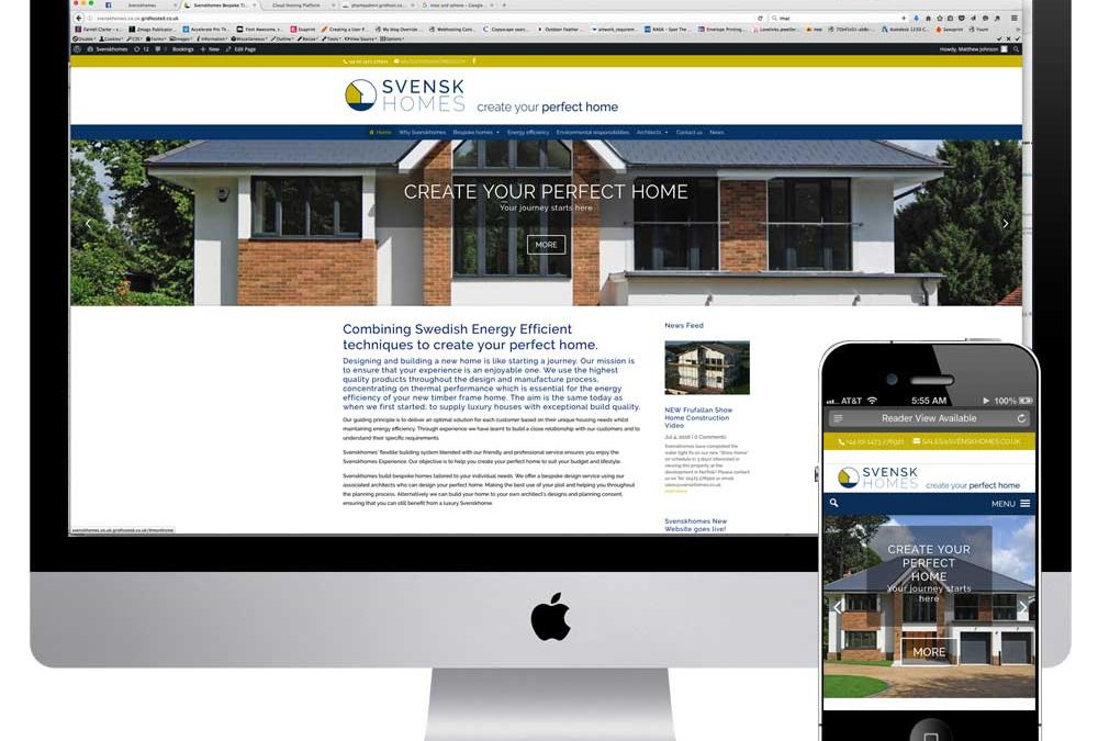 Svenskhomes New Website goes live!